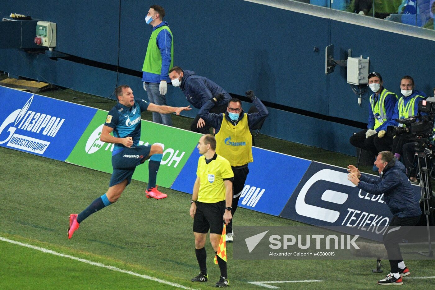 Russia Soccer Premier-League Zenit - Krasnodar