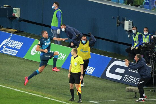 Russia Soccer Premier-League Zenit - Krasnodar