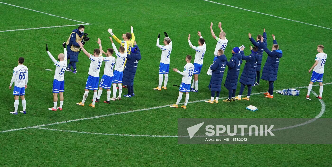 Russia Soccer Premier-League Dynamo-Lokomotiv