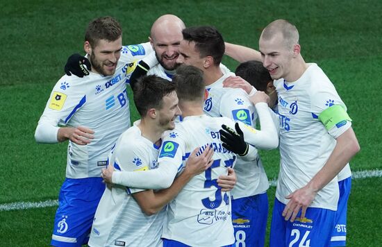 Russia Soccer Premier-League Dynamo-Lokomotiv