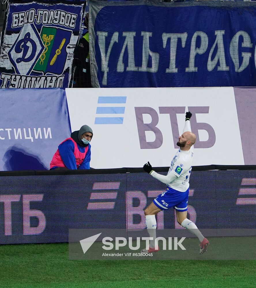 Russia Soccer Premier-League Dynamo-Lokomotiv