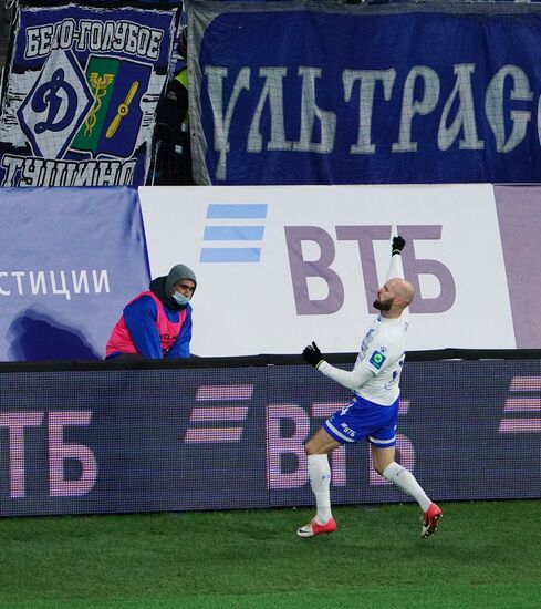 Russia Soccer Premier-League Dynamo-Lokomotiv