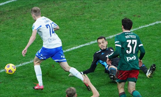 Russia Soccer Premier-League Dynamo-Lokomotiv