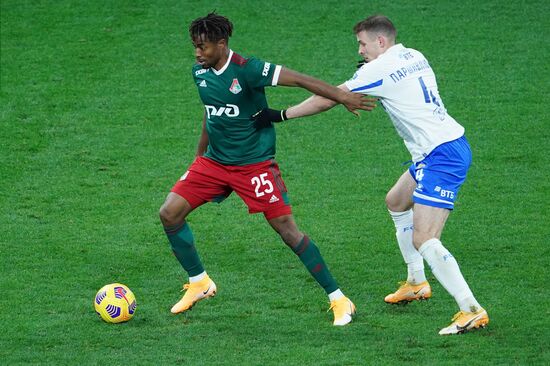 Russia Soccer Premier-League Dynamo-Lokomotiv