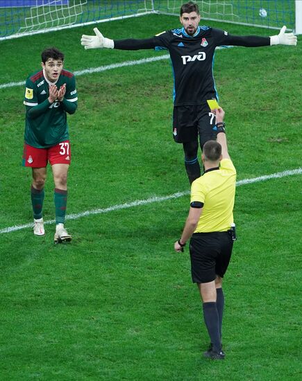 Russia Soccer Premier-League Dynamo-Lokomotiv