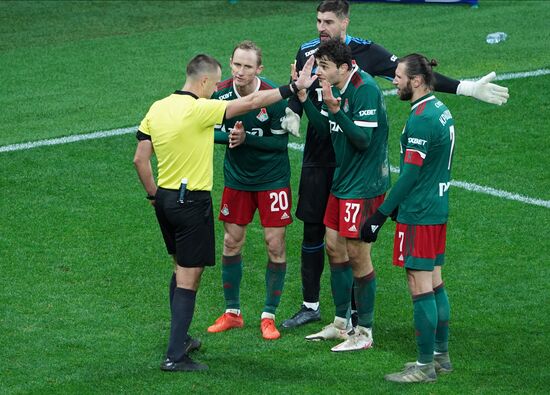 Russia Soccer Premier-League Dynamo-Lokomotiv