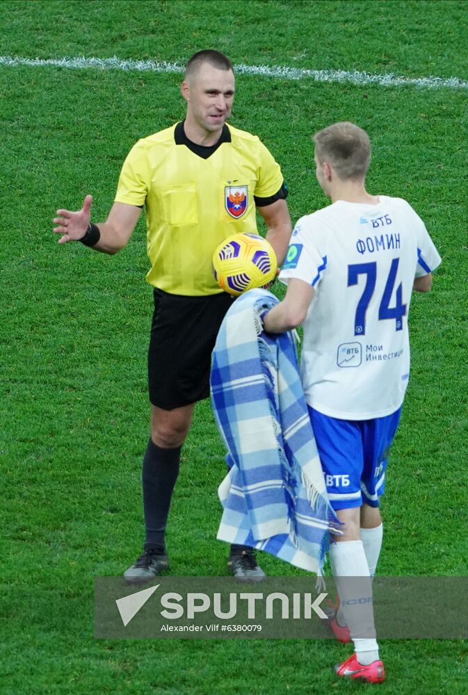 Russia Soccer Premier-League Dynamo-Lokomotiv