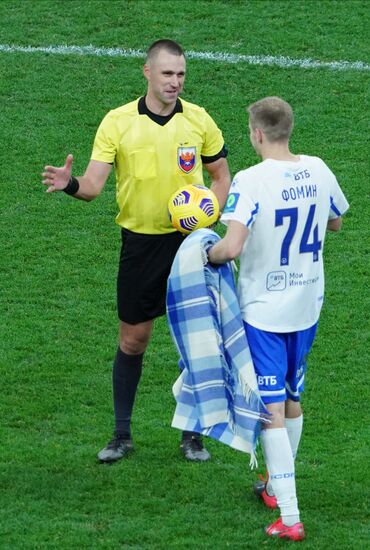 Russia Soccer Premier-League Dynamo-Lokomotiv