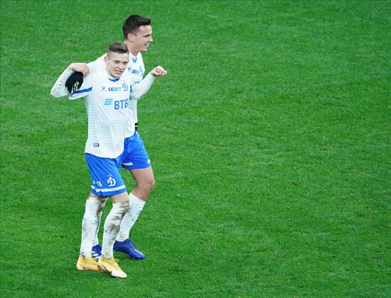 Russia Soccer Premier-League Dynamo-Lokomotiv