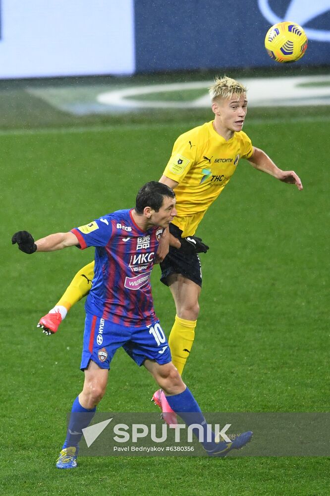 Russia Soccer Premier-League CSKA - Rostov