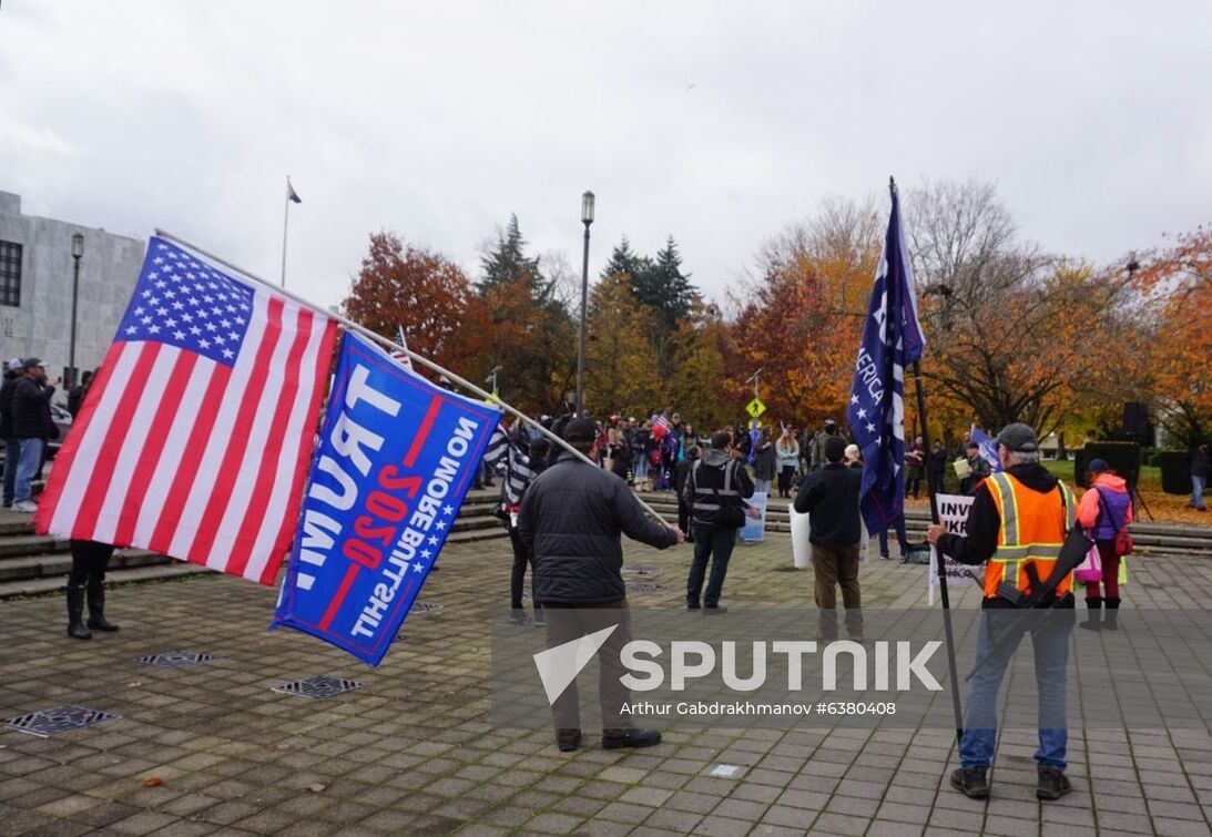 US Presidential Elections Protest
