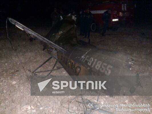 Armenia Azerbaijan Escalation Helicopter Crash