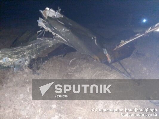 Armenia Azerbaijan Escalation Helicopter Crash