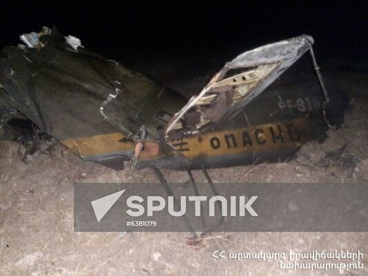 Armenia Azerbaijan Escalation Helicopter Crash