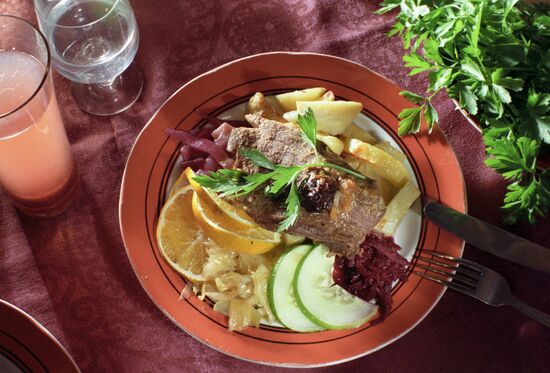 Jozef's Jewish cuisine restaurant in Moscow