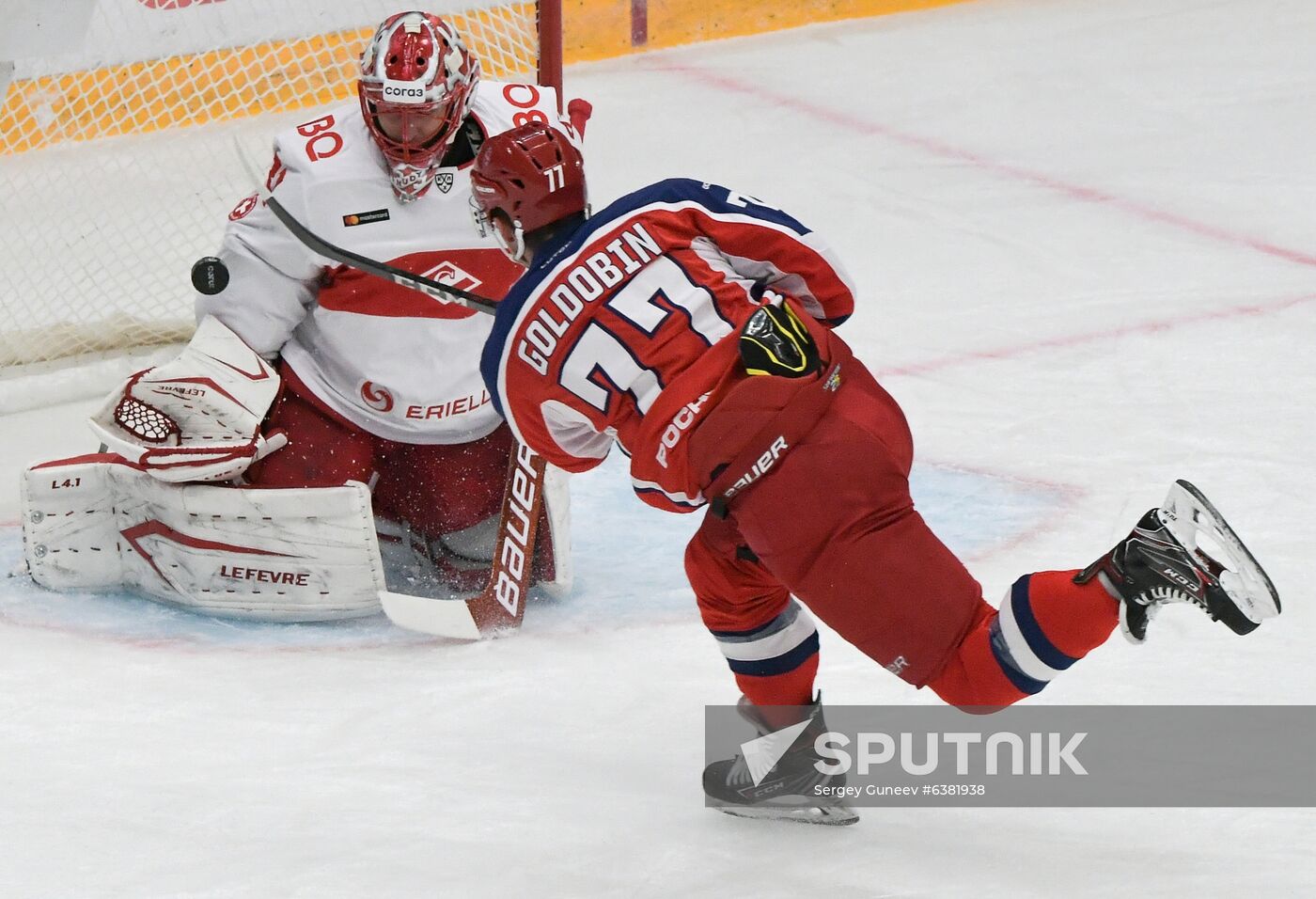 Russia Ice Hockey CSKA - Spartak