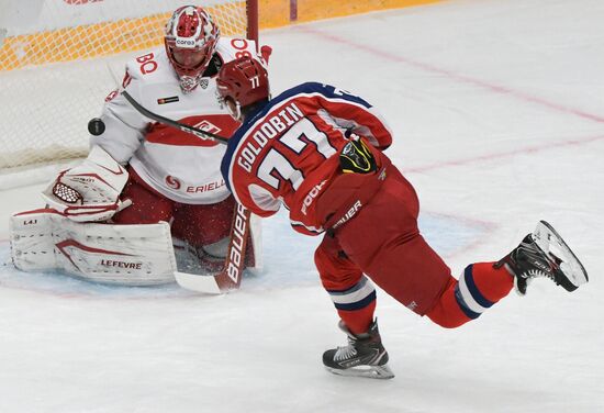 Russia Ice Hockey CSKA - Spartak