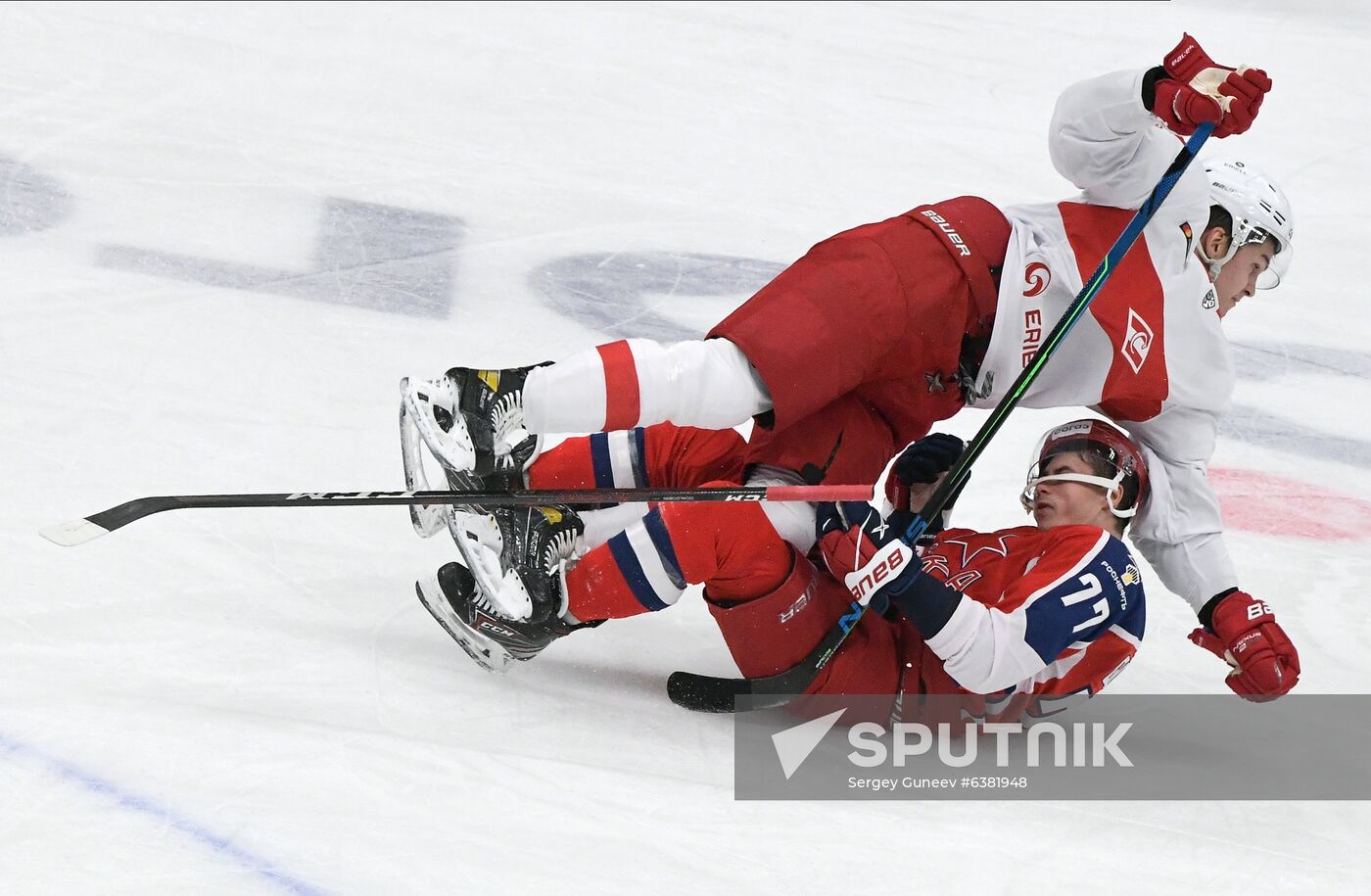 Russia Ice Hockey CSKA - Spartak