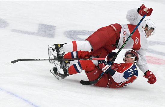 Russia Ice Hockey CSKA - Spartak