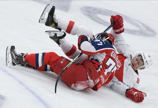 Russia Ice Hockey CSKA - Spartak