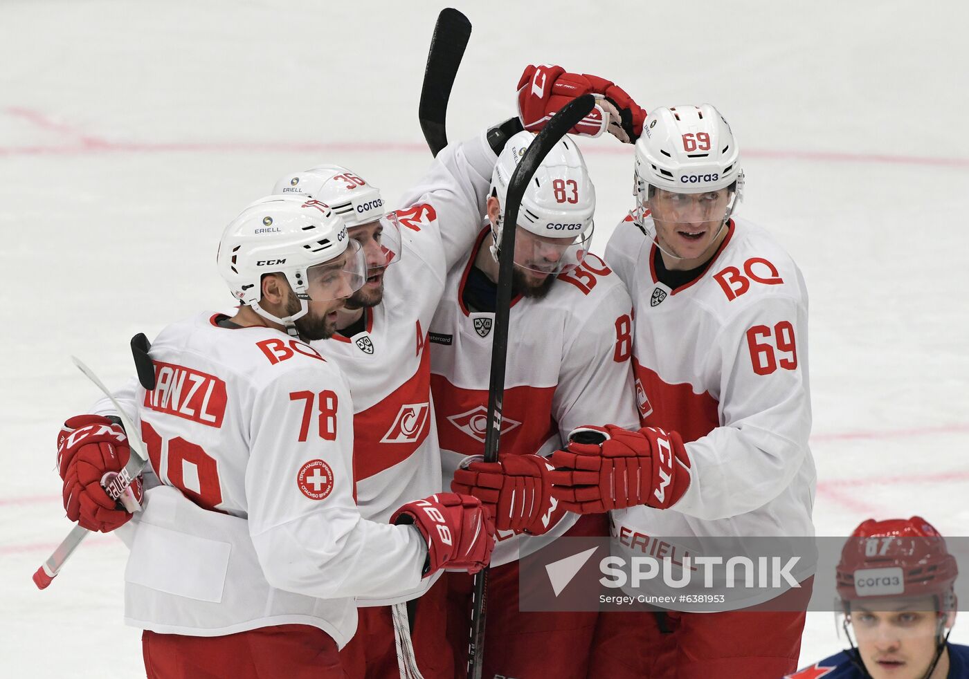 Russia Ice Hockey CSKA - Spartak