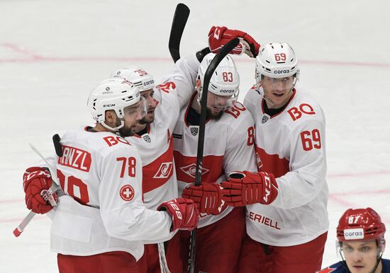 Russia Ice Hockey CSKA - Spartak