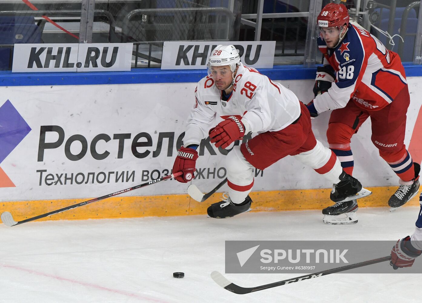 Russia Ice Hockey CSKA - Spartak