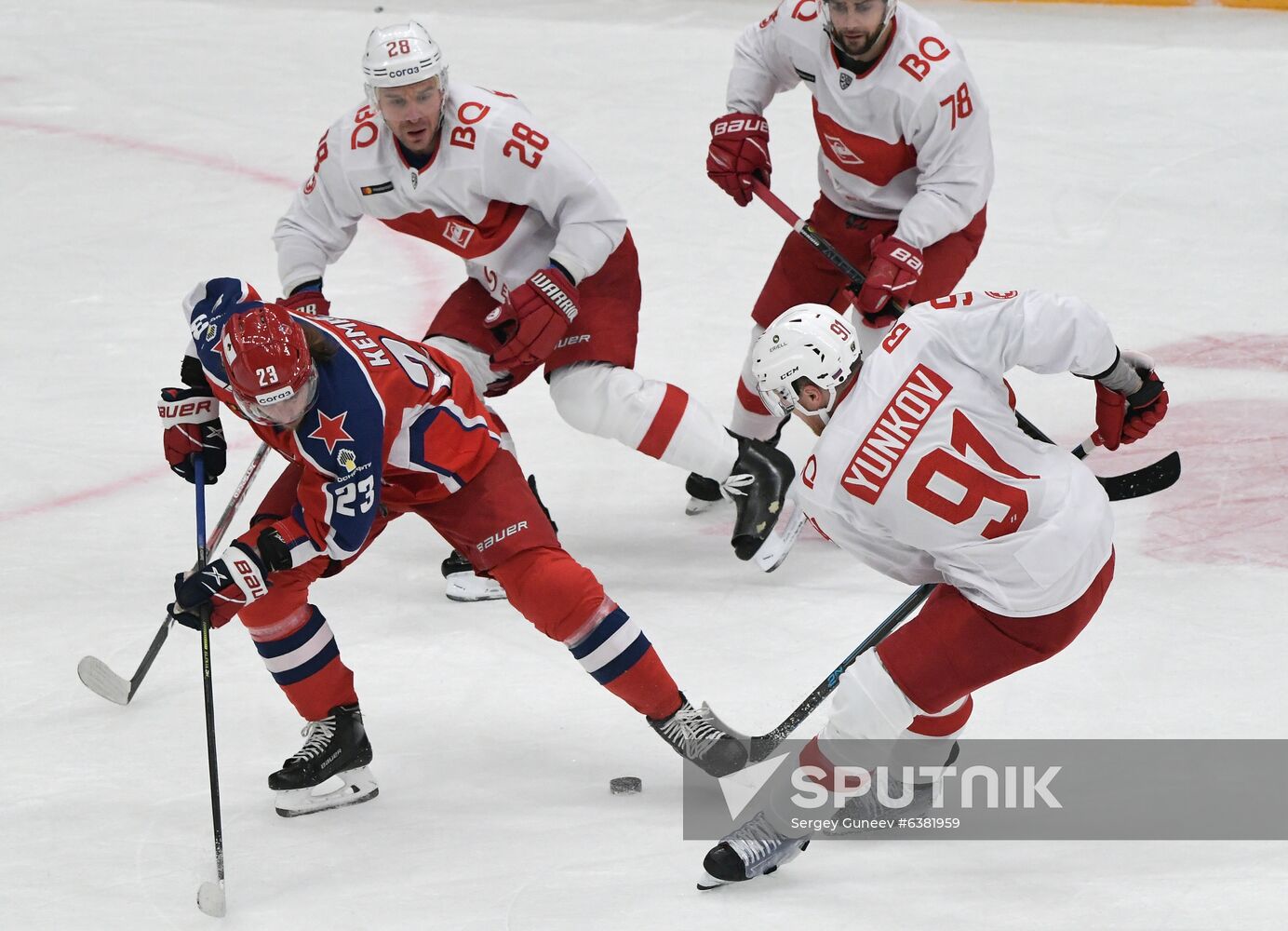 Russia Ice Hockey CSKA - Spartak