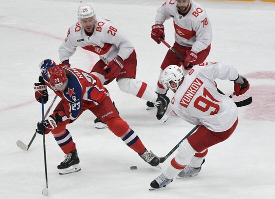 Russia Ice Hockey CSKA - Spartak
