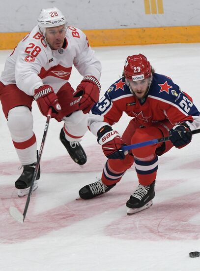 Russia Ice Hockey CSKA - Spartak