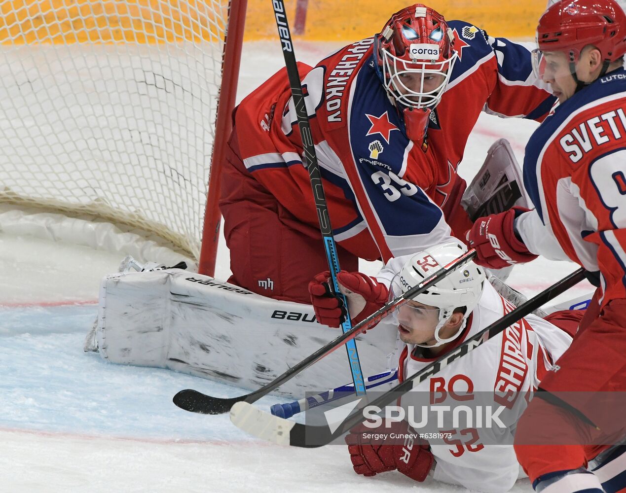 Russia Ice Hockey CSKA - Spartak