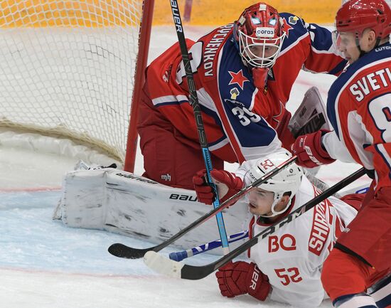 Russia Ice Hockey CSKA - Spartak