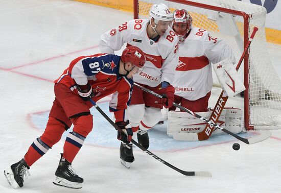 Russia Ice Hockey CSKA - Spartak