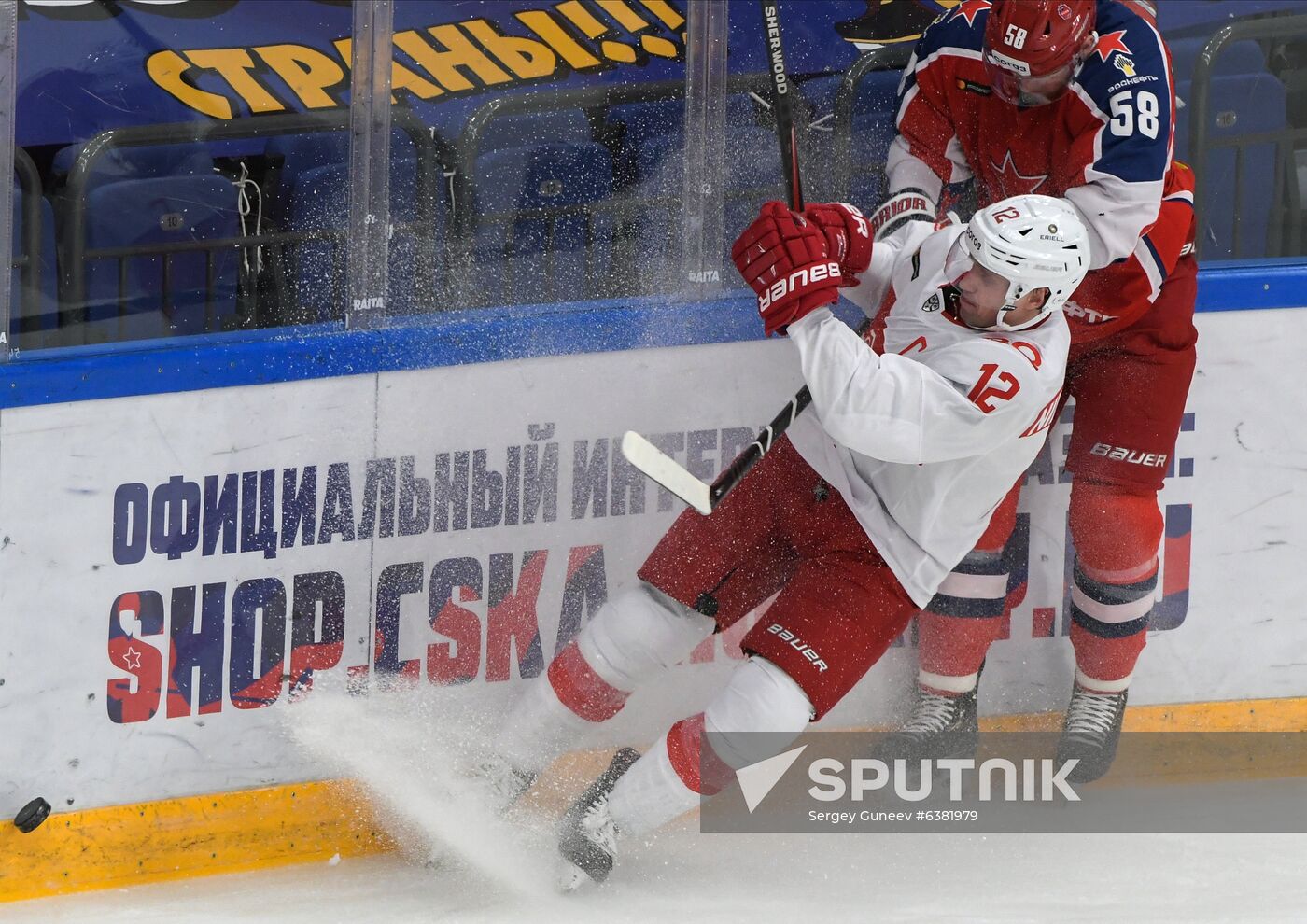 Russia Ice Hockey CSKA - Spartak