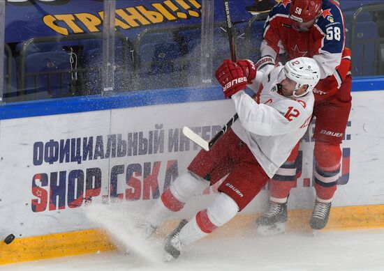 Russia Ice Hockey CSKA - Spartak