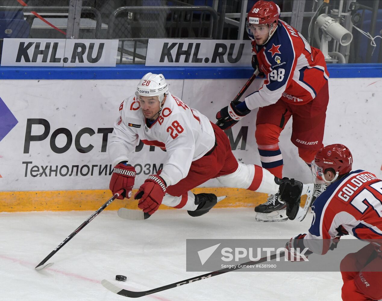 Russia Ice Hockey CSKA - Spartak