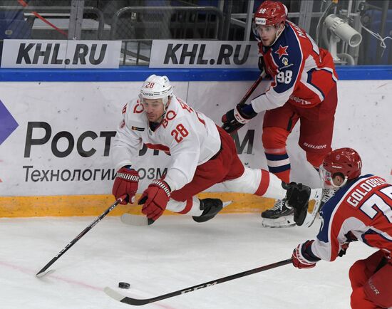 Russia Ice Hockey CSKA - Spartak