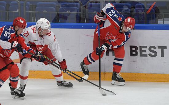 Russia Ice Hockey CSKA - Spartak