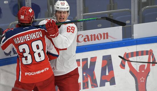 Russia Ice Hockey CSKA - Spartak