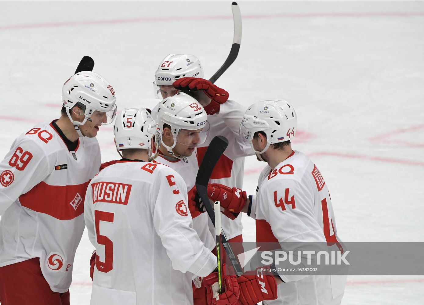 Russia Ice Hockey CSKA - Spartak