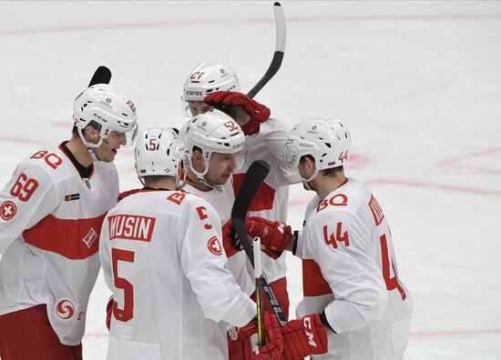 Russia Ice Hockey CSKA - Spartak