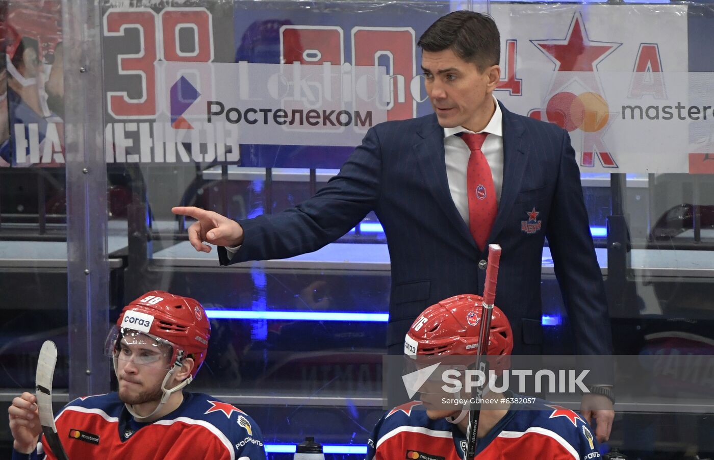 Russia Ice Hockey CSKA - Spartak