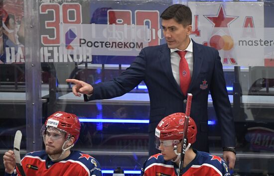 Russia Ice Hockey CSKA - Spartak