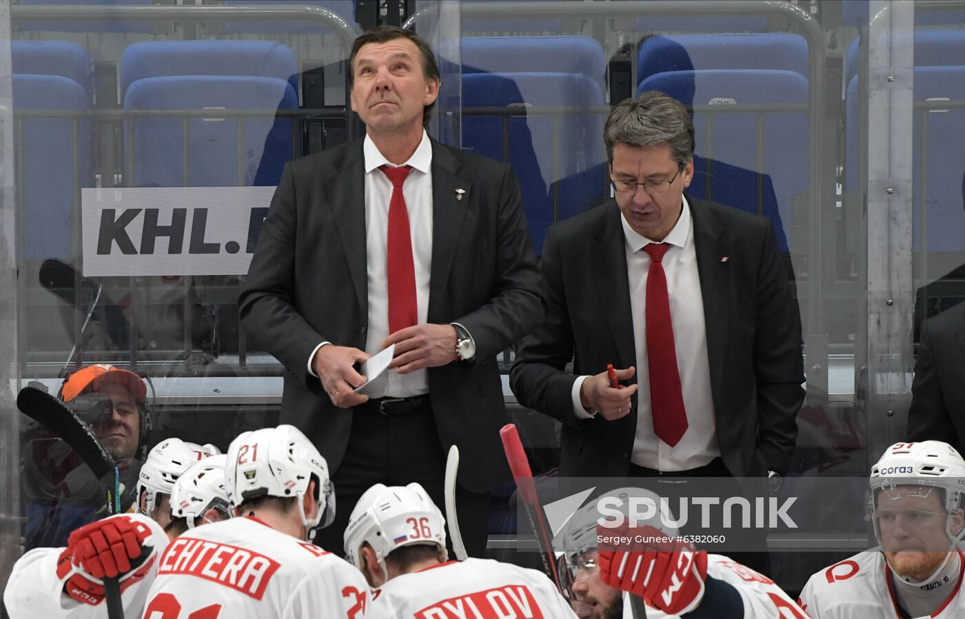 Russia Ice Hockey CSKA - Spartak