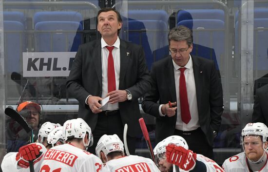 Russia Ice Hockey CSKA - Spartak