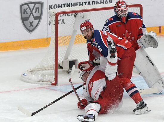 Russia Ice Hockey CSKA - Spartak