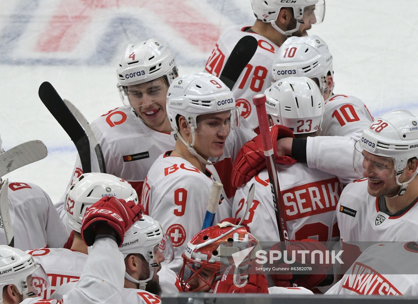 Russia Ice Hockey CSKA - Spartak