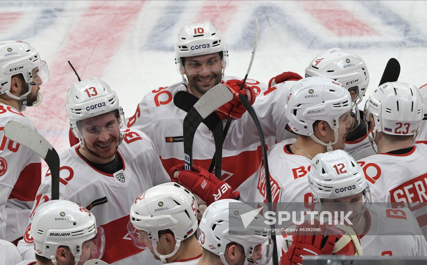 Russia Ice Hockey CSKA - Spartak