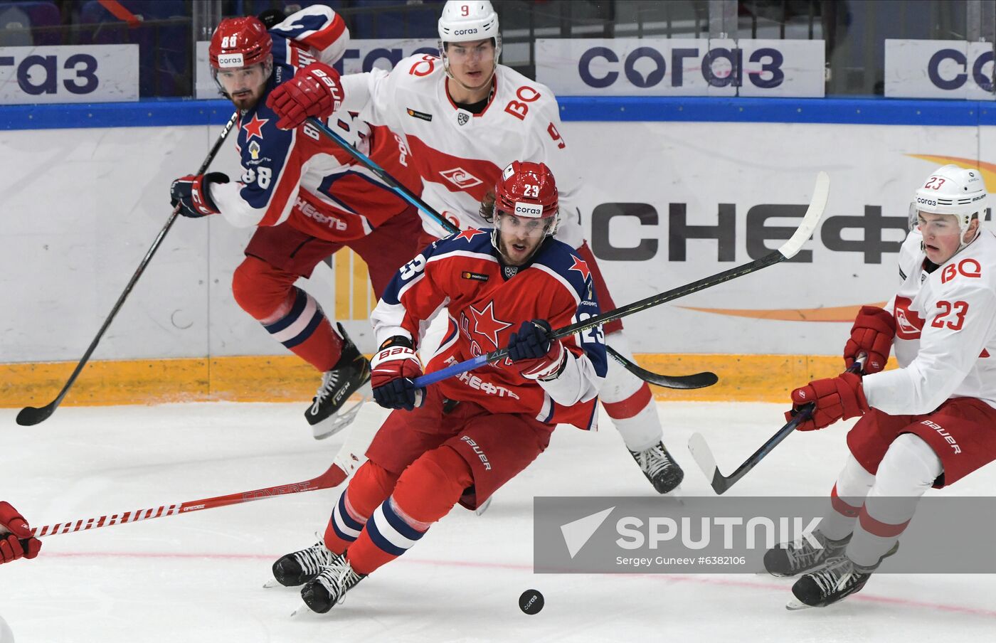 Russia Ice Hockey CSKA - Spartak