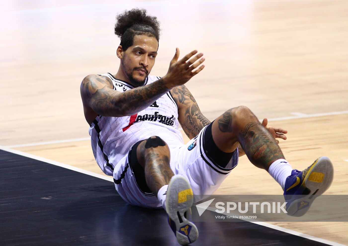 Russia Basketball EuroCup Lokomotiv Kuban - Virtus Bologna